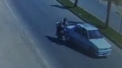 Trafik kazasına yol açınca silahlı saldırıya uğradı!