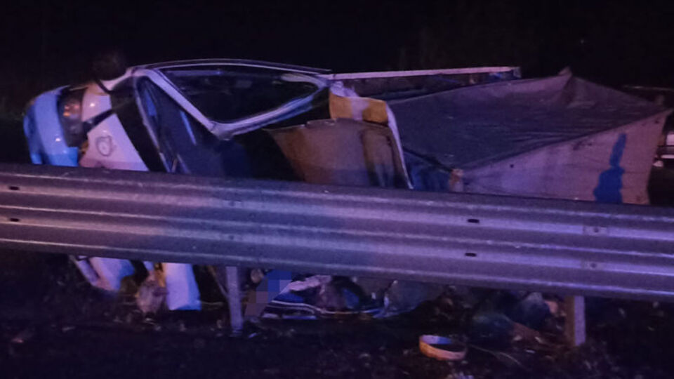 Kastamonu'da kamyonet devrildi: 1 ölü, 1 yaralı