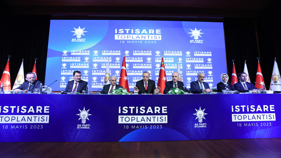 Cumhurbaşkanı Erdoğan, istişare toplantısına katıldı