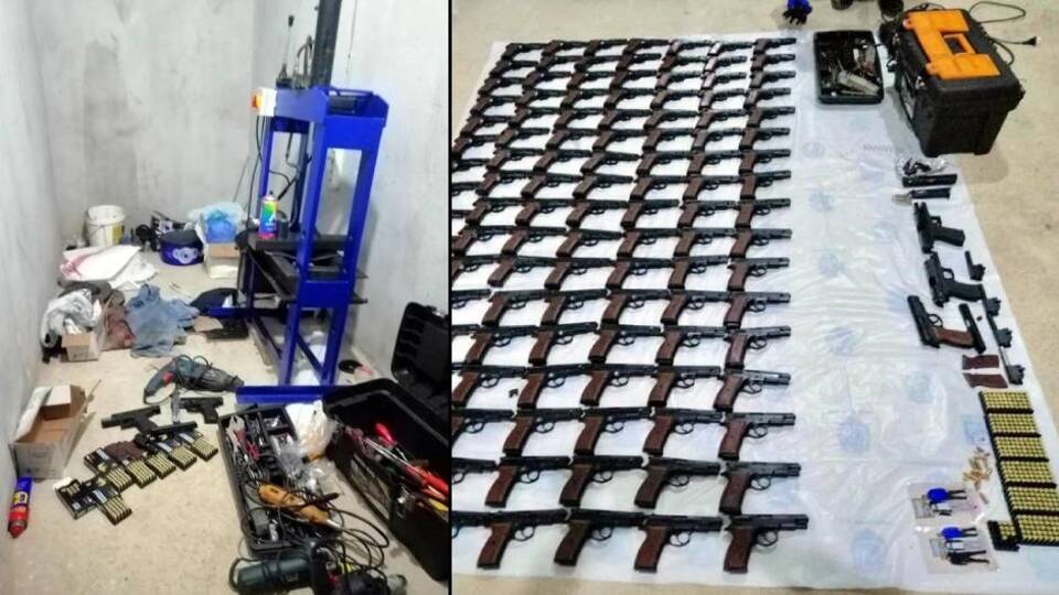 İzmir'de yasa dışı silah üretimi: 4 gözaltı