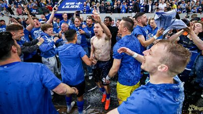 Darmstadt 98, Bundesliga'ya yükseldi!