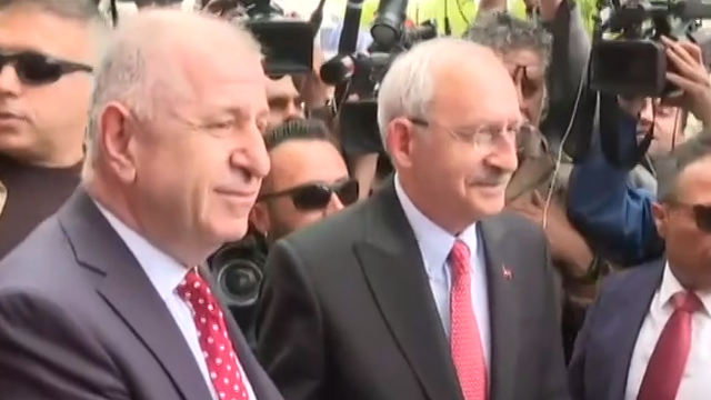Kılıçdaroğlu Özdağ'ı ziyaret etti