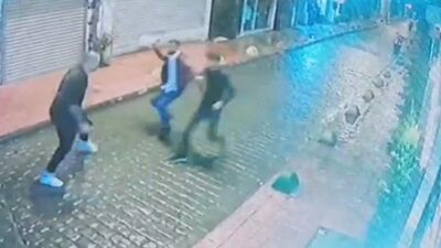 Beyoğlu'nda palalı saldırı! Saldırganlar serbest