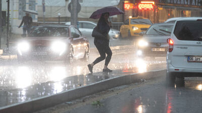 18 kent için "sarı", 5 ile "turuncu" alarm! 7 bölgede sağanak!