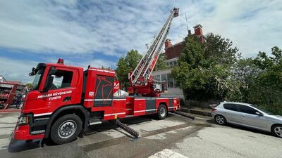 Ankara'da özel bir hastanede yangın