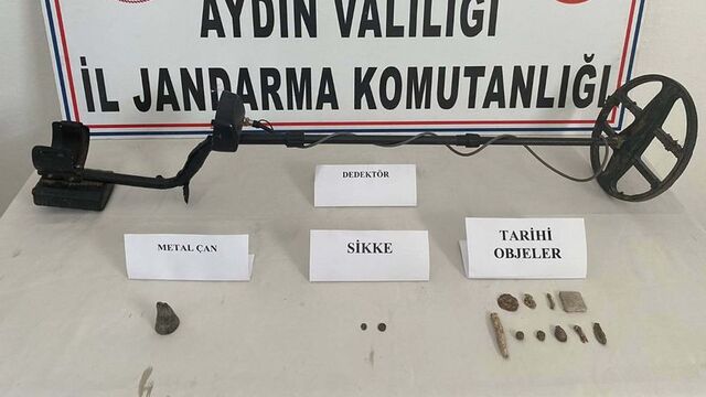 Sit alanında kaçak kazıya suçüstü