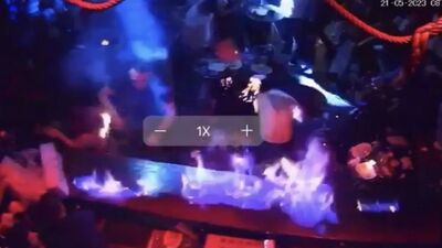 Gece kulübünde dehşet! Alev alev yandılar