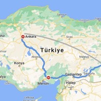 Ankara Diyarbakır arası kaç km?