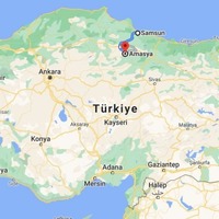 Amasya Samsun arası kaç km?