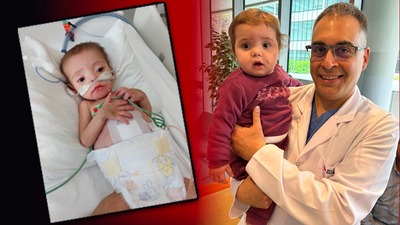 Dünyanın dikkati onun üzerinde! 5.5 kiloluk bebeğe canlı vericiden nakil