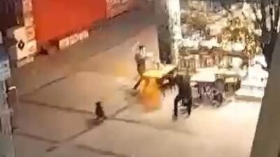 Pitbull ile gelip dehşet saçtılar!