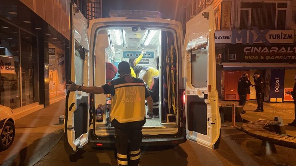 Alacak verecek tartışması kanlı bitti: 1 yaralı