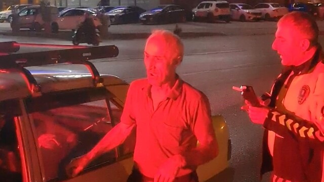 Alkolmetreye üflemeyi reddetti: Bıraktım gidiyorum