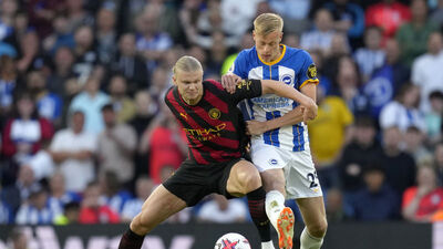 Man. City, Brighton berabere kaldı