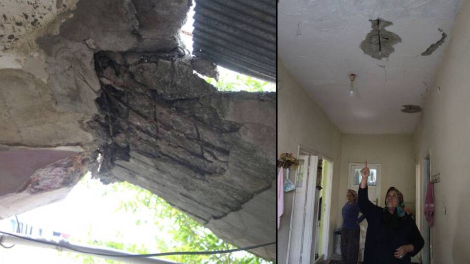 Deprem hasarlı evleri için biriktirdikleri altınlar çalındı