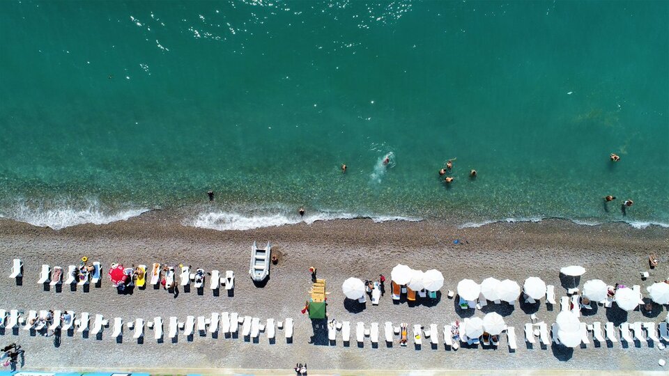Mavi Bayraklı plaj sayısı 551'e yükseldi