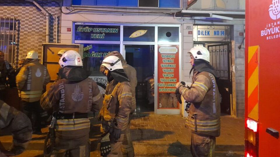 İstanbul'da pidecide yangın faciası: 4 ölü!