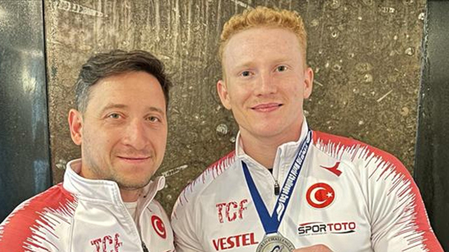 Cimnastikte bir madalya daha