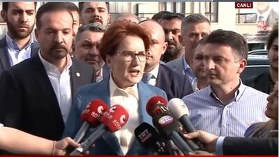 İYİ Parti lideri Akşener'den açıklamalar