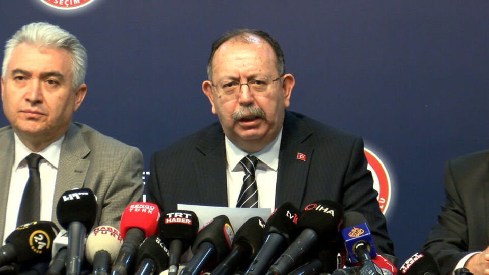 YSK Başkanı'ndan son açıklama