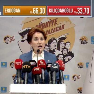 Akşener: Erdoğan'ı tebrik ederim