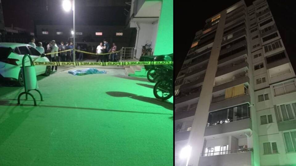 15 yaşındaki çocuk 14. kattan düştü