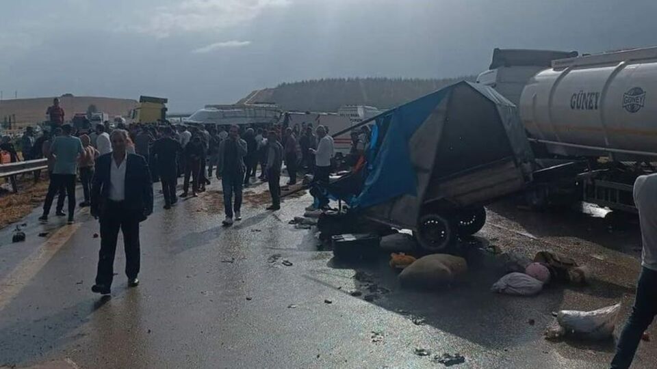 TAG Otoyolundaki zincirleme kaza