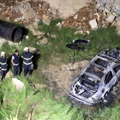 Gaziantep'te korkunç kaza! 1 kişi yanarak öldü, 9 kişi yaralandı