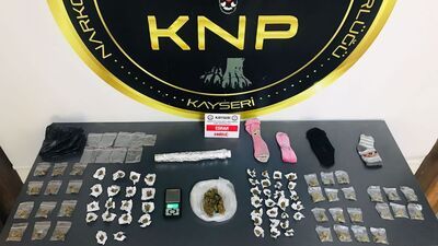 Kayseri'de uyuşturucu operasyonu: 3 gözaltı