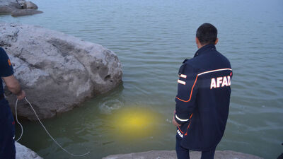 Baraja düşüp boğuldu... Eşi ve annesi gözyaşı döktü