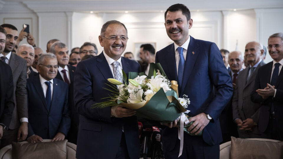 MEB'de ve Çevre Bakanlığı'nda devir teslim töreni