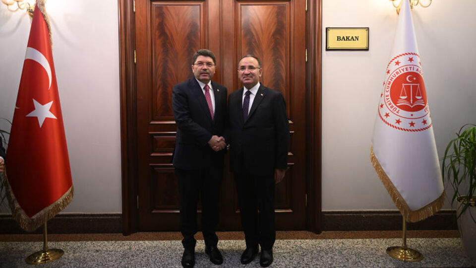 Adalet Bakanlığı'nda devir teslim