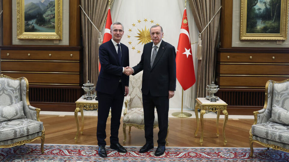 Cumhurbaşkanı Erdoğan'ın Stoltenberg ile görüştü