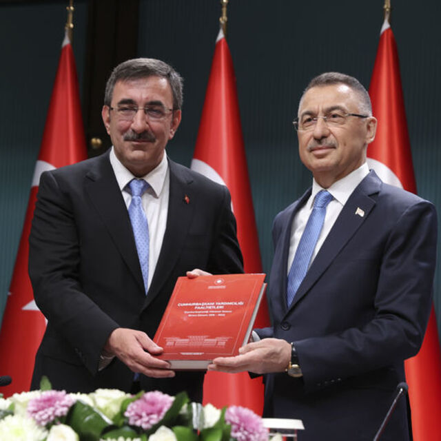 Cumhurbaşkanı Yardımcılığı'nda devir teslim