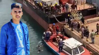 Tersaneden denize düşen genç işçi öldü