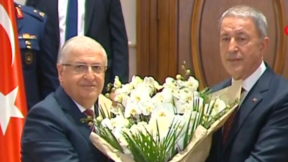 Milli Savunma Bakanlığı'nda devir teslim