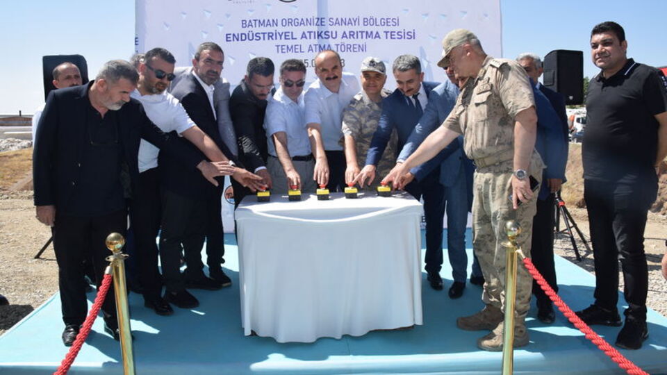 Batman'a atık su arıtma tesisi!