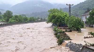 Samsun'da 5 ilçede eğitime bir günlük 'yağmur' molası