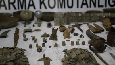 Mardin'de bir evde 22 bin tarihi eser bulundu