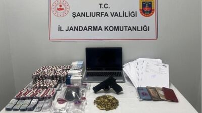 Şanlıurfa'da "yeşil reçeteli" ilaç satışı: 9 gözaltı