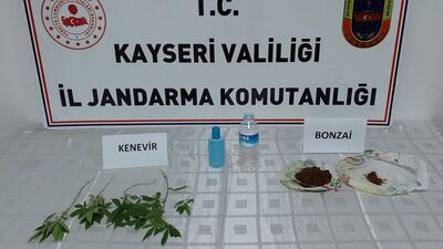 Kayseri'de uyuşturucu operasyonu: 3 gözaltı
