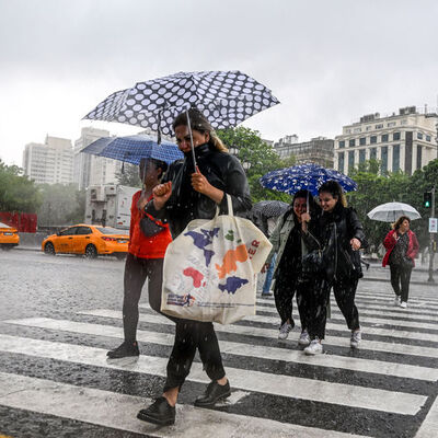 24 il için sarı kod! Gök gürültülü sağanak yağmur var
