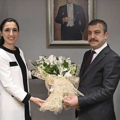 TCMB Başkanı Erkan, görevi Kavcıoğlu'ndan devraldı