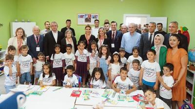 Çocuklar Gülsün Diye Derneği'nin 45. Anaokulu, Gaziantep İslahiye'de açıldı