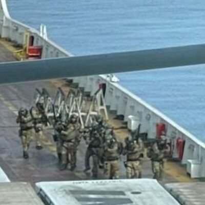 Uluslararası sularda dakika dakika kaçak operasyonu