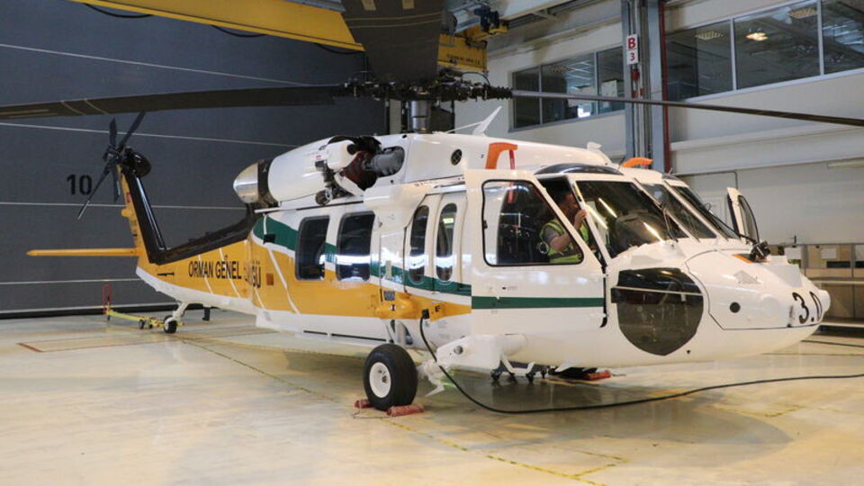 2'nci yerli yangın söndürme helikopteri de tamam!