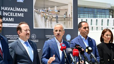 "Çukurova Havalimanı yıl sonu açılıyor"