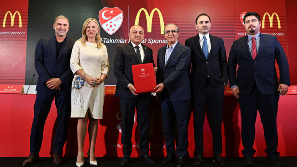 TFF ile McDonalds arasındaki sponsorluk anlaşması uzatıldı