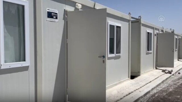 Şanlıurfa'da yurtta kalan depremzedeler konteynere geçecek