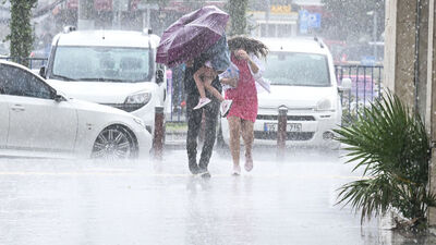 Meteoroloji saat verdi! 20 kent için "sarı" alarm! 6 bölgede sağanak!